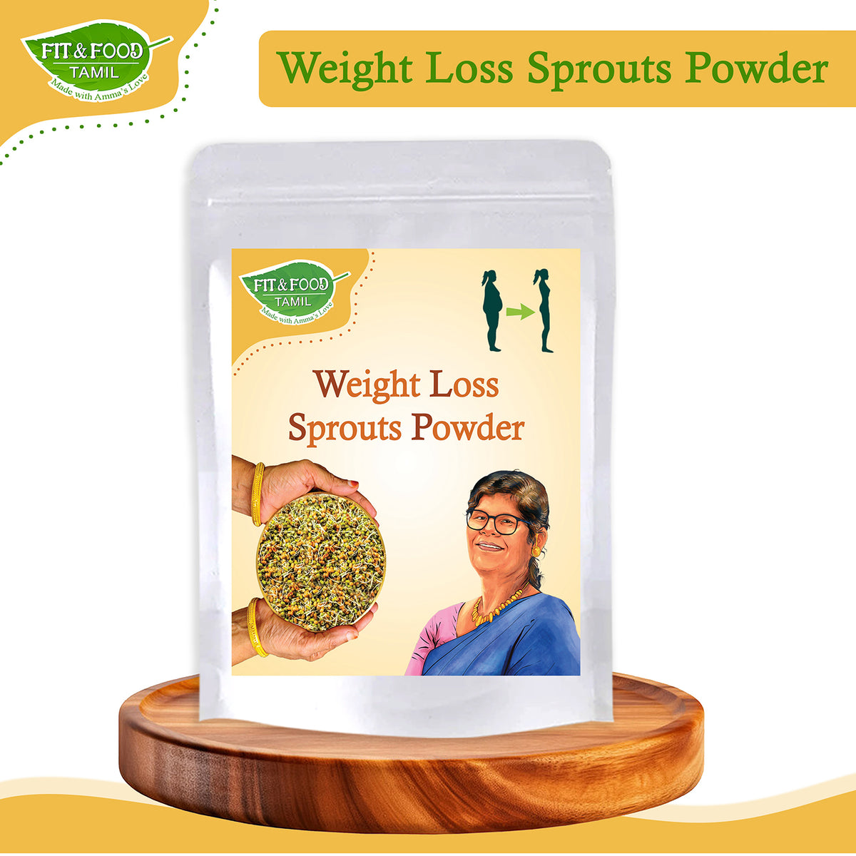 Weight Loss Sprouts Powder – fitandfoodtamil