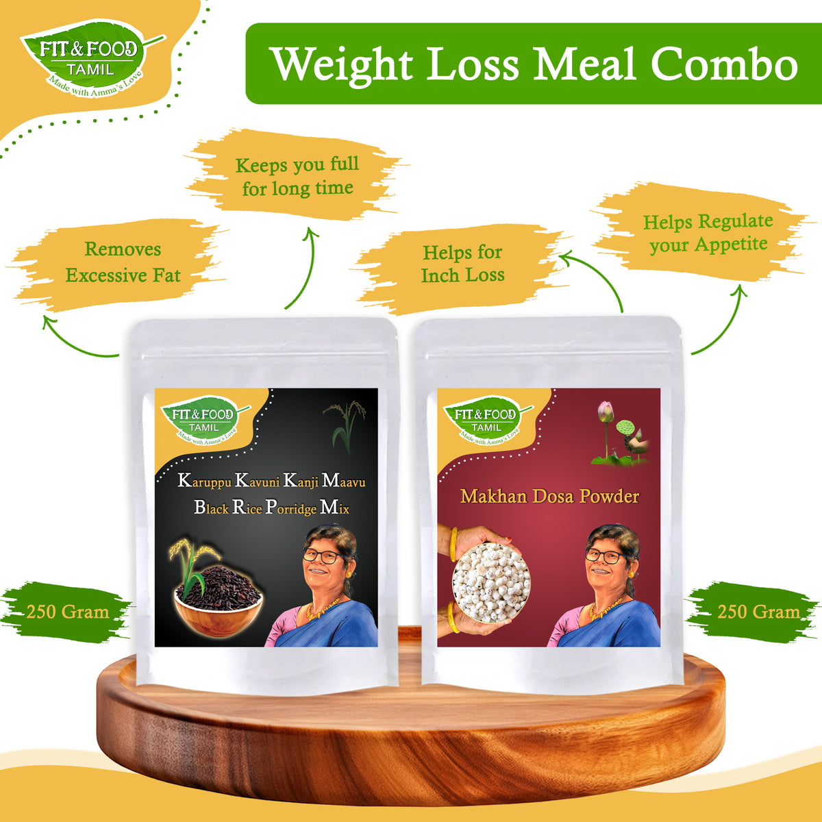 ダイエットフード tami Weight Loss Meal Combo – fitandfoodtamil
