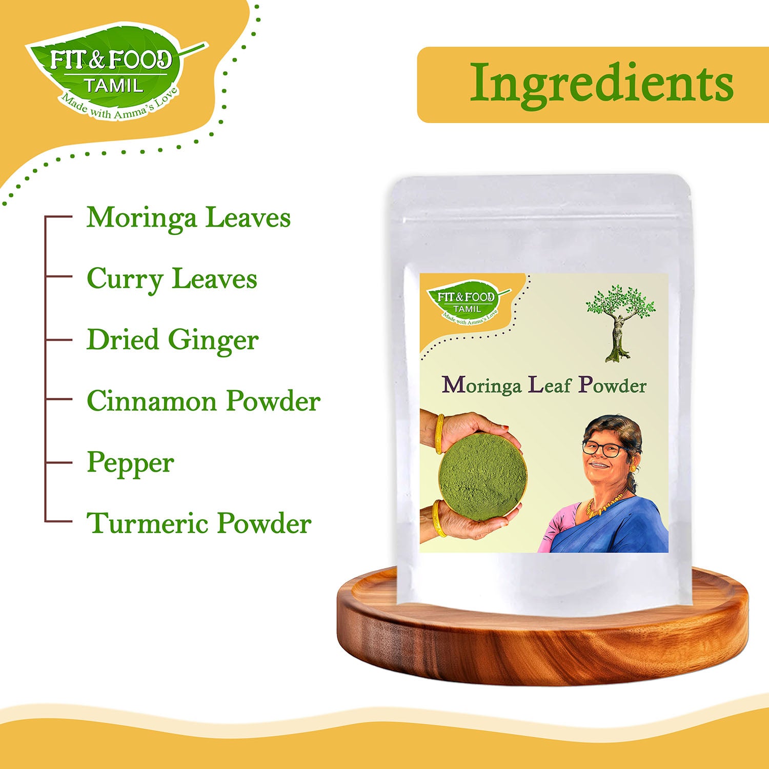 Moringa Leaf /Muringa Leaf Powder – fitandfoodtamil