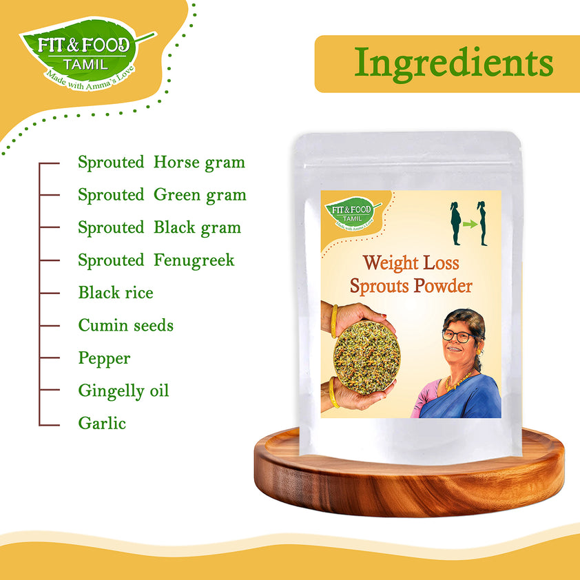 Weight Loss Sprouts Powder – fitandfoodtamil